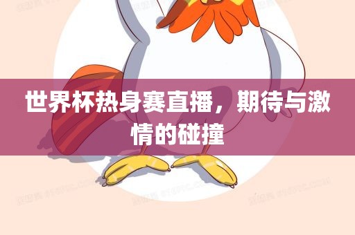 世界杯热身赛直播,期待与激情的碰撞