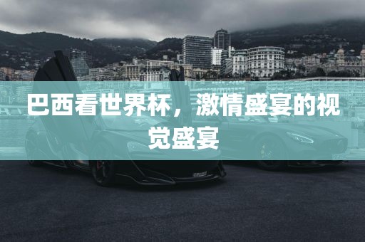 巴西看世界杯,激情盛宴的视觉盛宴