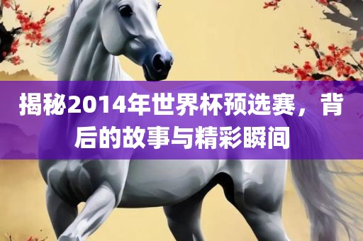 揭秘2014年世界杯预选赛,背后的故事与精彩瞬间