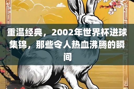 重温经典,2002年世界杯进球集锦,那些令人热血沸腾的瞬间