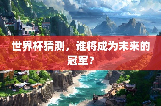 世界杯猜测,谁将成为未来的冠军?